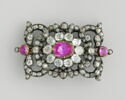 Plaque de ceinture formant broche provenant de la ceinture de la duchesse d'Angoulême, image 1/3