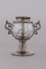 Coupe en cristal de roche, monture en argent, image 4/5
