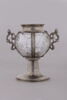 Coupe en cristal de roche, monture en argent, image 1/5