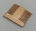 tabletterie ; peigne, fragment, image 2/3