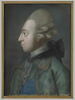 Portrait du comte d'Orsay, de profil, poudré, image 4/4