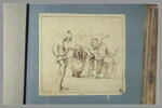 Groupe de figures grotesques chantant, image 2/4