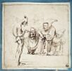 Groupe de figures grotesques chantant, image 4/4