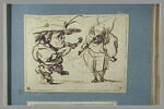 Deux figures grotesques faisant de la musique, image 2/2