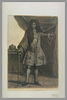 Louis XIV debout tenant une canne et avançant le bras gauche, image 2/2