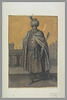 Un turc tenant un sceptre et couvert d'un long manteau, image 2/2