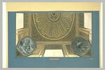 Etude d'ornement pour un plafond, avec Daphné changée en laurier, image 2/2