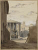 Fontaine et temple de Vesta à Rome, image 1/2