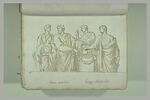 Quatre hommes en toge et un cinquième plus jeune entourant un autel..., image 2/2
