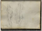 Deux personnages, et annotation manuscrite ' au Vatican', image 1/2