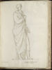 Homme en toge, debout, image 1/2