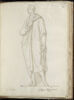 Homme en toge, tourné vers la gauche, image 1/2