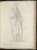 Homme en toge tourné vers la droite, image 1/2