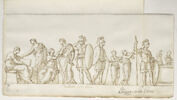 Cérémonie sur un bas-relief de sarcophage, image 1/2