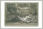 Vénus et l'Amour endormis caressés et réveillés par les Zéphyrs, image 2/2