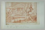 Minerve incitant Ulysse à prendre part au concours de tir à l'arc., image 2/2