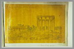 Vue d'un portique et du temple du Soleil , à Palmyre, image 2/2