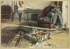 La chambre d'Henri Regnault après sa mort, le lendemain de Buzenval, image 1/2