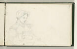Jeune femme, coiffée d'un bonnet, image 1/2