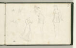 Etudes de femmes drapées à l'antique, image 1/2