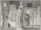 Salle de statues et de vases antiques, image 1/2