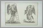 Anges portant l'échelle et ange portant la Sainte Face, image 2/2