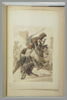 Combat entre un chevalier enlèvant une femme et un jeune homme, image 2/2