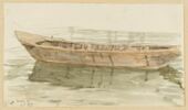 Etude pour la barque de la Malaria, image 1/2