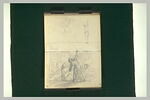 Femme agenouillée devant un homme menaçant, image 2/2