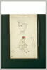 Tête d'homme ; homme assis ; main, image 1/2