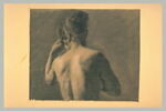 Demi-figure de femme nue, vue de dos, image 2/2
