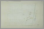 Plan de la rade de Portsmouth sur une lettre anglaise adressée à Pingret, image 2/2
