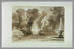 Fontaine dans le parc de Vaux-le-Vicomte, image 1/2