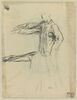 Figure d'homme et bras pour le Départ pour le Travail (1850), image 1/2