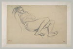 Femme nue, étendue sur le dos, image 2/2