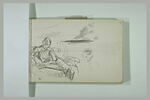 Jeune homme assis dans un fauteuil et visage de trois quarts, image 3/4