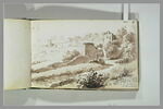 Vue des murs de la ville haute et du couvent de Saint-Jacques, à Provins, image 2/2