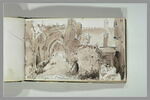 Vue des ruines de l'église de Saint-Thibault, à Provins, image 2/2