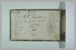 Notes manuscrites : liste de diverses localisations, image 4/4