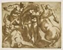 Hercule luttant contre les centaures, image 1/2
