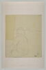 Croquis d'enfant assis, vu de trois-quart et de dos, image 2/2