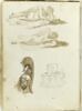 Amour dormant ; tête de guerrier casqué ; siège antique, image 1/2