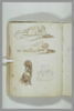 Amour dormant ; tête de guerrier casqué ; siège antique, image 2/2