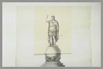 Elévation : projet de colonne monumentale à la mémoire de Napoléon Ier, image 11/11