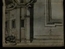 Suite du folio précédent : Fontaine architecturale; fenêtre de l'ambulatoire du chœur de la basilique Santi Ambrogio et Carlo al Corso, image 2/2