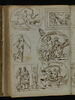 Médaillons et cartouches représentant des scènes à l'antique, image 2/2