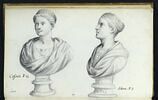 Deux bustes représentant l'un 'CEFONIA' ; l'autre 'SABINA', image 1/3