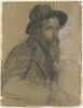 Portrait d'un vieil homme barbu, coiffé d'un chapeau, image 1/2