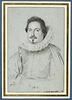 Portrait de Pio Battista Attavanti : cheveux courts, moustache et royale, image 1/3