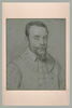 Portrait d'homme, portant moustache et barbe pointue, en buste, image 2/2
